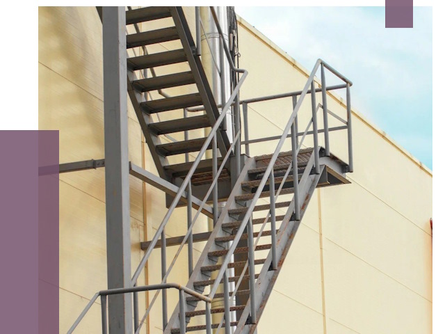 Пожарные лестницы в Нижнеудинске от 12205 руб. — монтаж и продажа | ПРОЛЁТ-Нжк