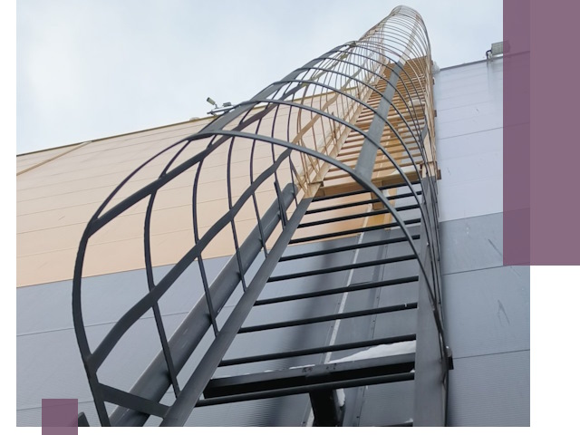 Изготовление и монтаж пожарных лестниц в Нижнеудинске профессионально