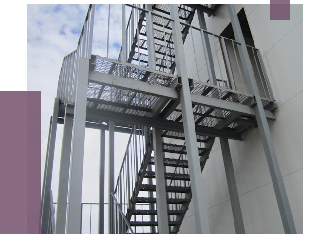 Монтаж пожарных лестниц в Нижнеудинске от 7730 руб.