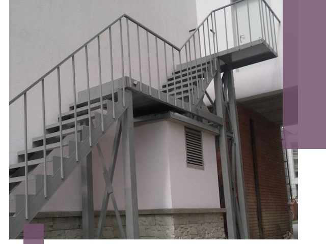 Монтаж пожарных лестниц под ключ в Нижнеудинске с гарантией качества