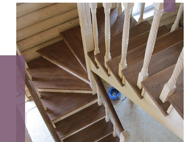 Реставрация деревянных лестниц в Нижнеудинске от 4272 руб.