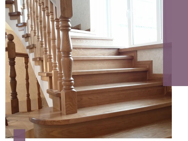 Реставрация деревянных лестниц в Нижнеудинске — качественно и быстро