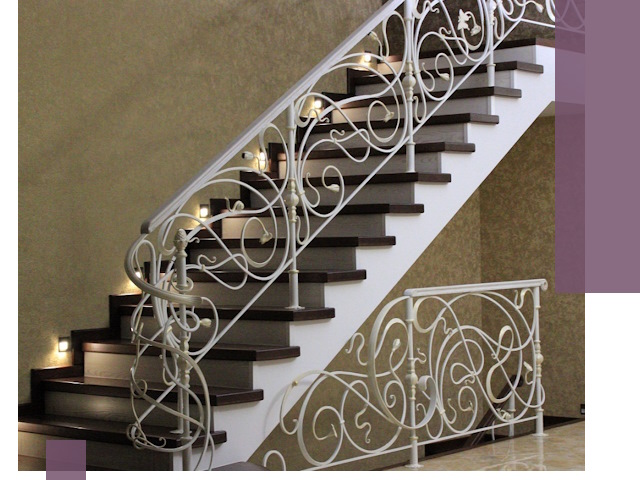 Кованые лестницы под ключ в Нижнеудинске — изготовление и монтаж