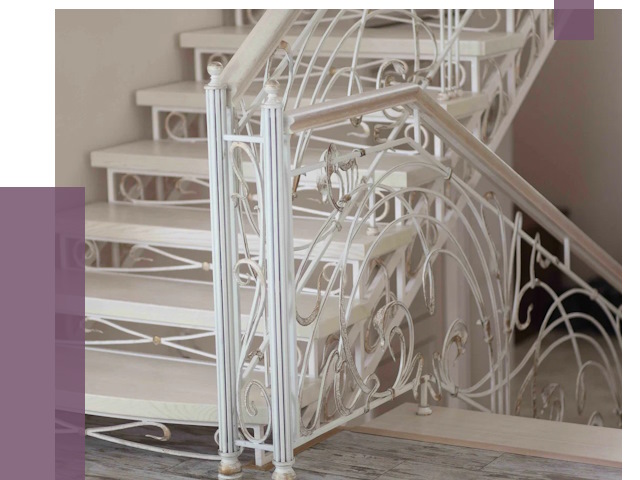 Изготовление кованых лестниц на заказ в Нижнеудинске от 86454 руб. | ПРОЛЁТ-Нжк