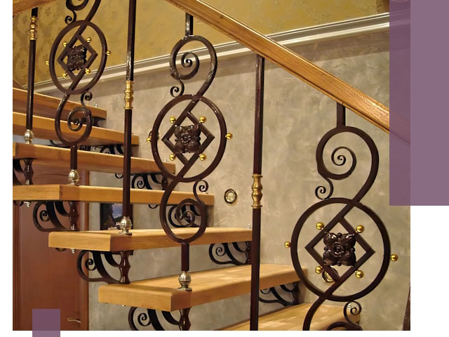 Изготовление кованых лестниц под ключ в Нижнеудинске