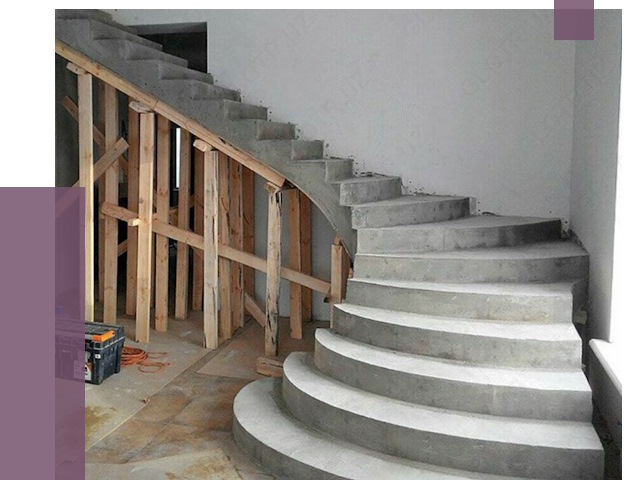 Изготовление бетонных лестниц под ключ в Нижнеудинске от 19833 руб. | ПРОЛЁТ-Нжк