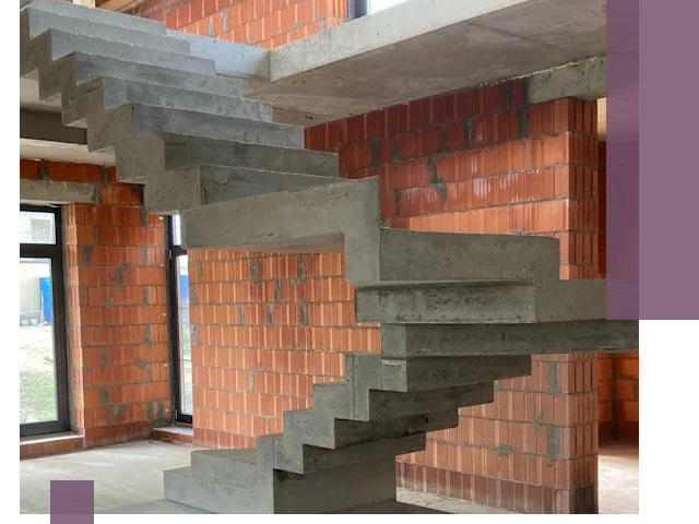 Изготовление бетонных лестниц под ключ в Нижнеудинске