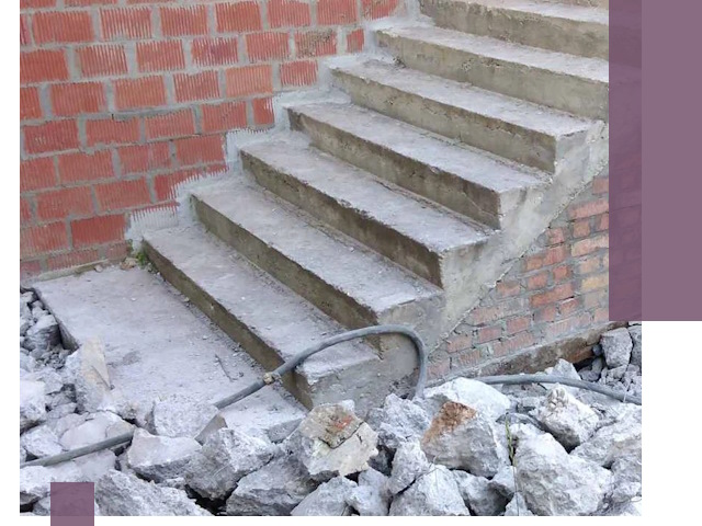 Демонтаж бетонных лестниц в Нижнеудинске: быстро и безопасно