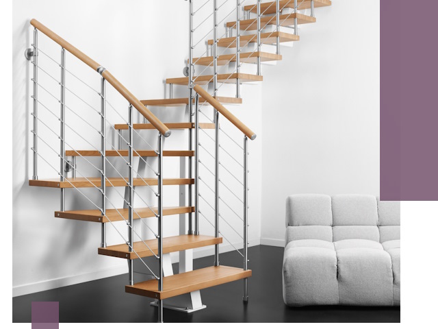 Модульные лестницы под ключ в Нижнеудинске — монтаж и изготовление