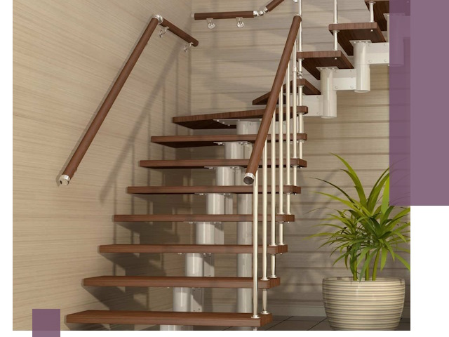 Изготовление модульных лестниц под ключ в Нижнеудинске