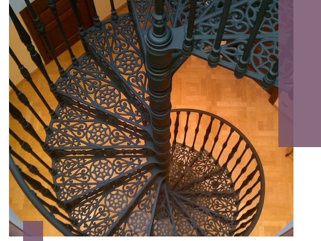 Винтовые лестницы под ключ в Нижнеудинске: производство и монтаж