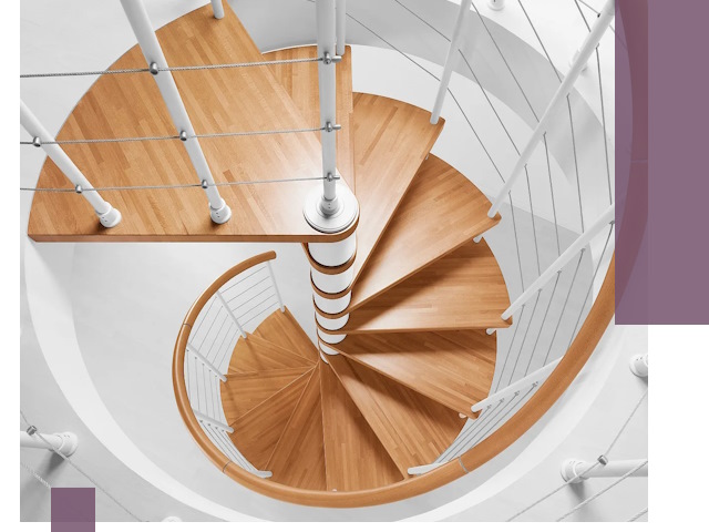 Изготовление винтовых лестниц под ключ в Нижнеудинске