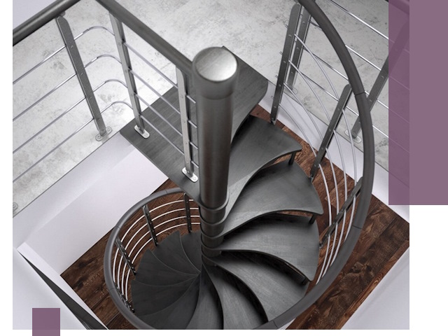 Демонтаж винтовых лестниц в Нижнеудинске — быстро и безопасно