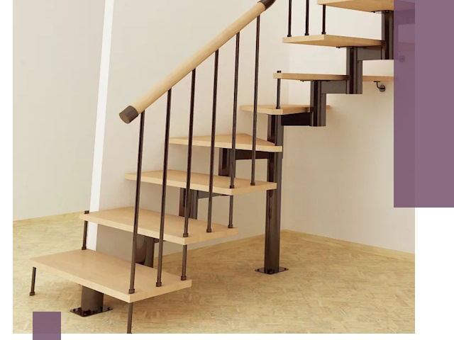 Монтаж лестниц на больцах в Нижнеудинске — быстро и надежно