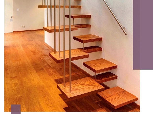 Лестницы «гусиный шаг» на заказ в Нижнеудинске для узких пространств