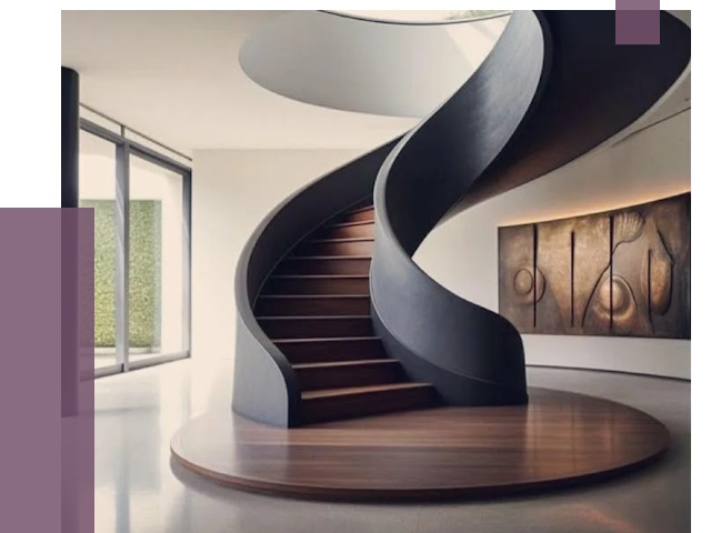 Элитные лестницы под заказ в Нижнеудинске от 188164 руб. — ПРОЛЁТ-Нжк