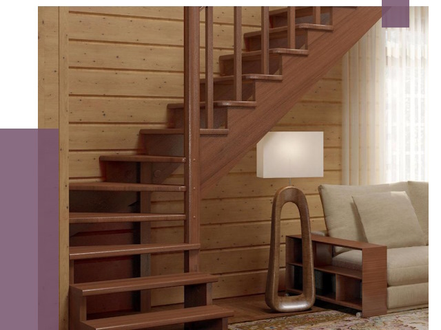 Лестницы эконом класса в Нижнеудинске от 18155 руб. бюджетные решения