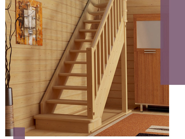 Лестницы эконом класса под ключ в Нижнеудинске — недорого и быстро