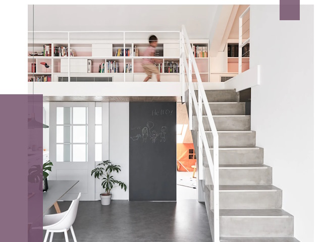 Лестницы для двухуровневой квартиры в Нижнеудинске от 175450 руб. | ПРОЛЁТ-Нжк