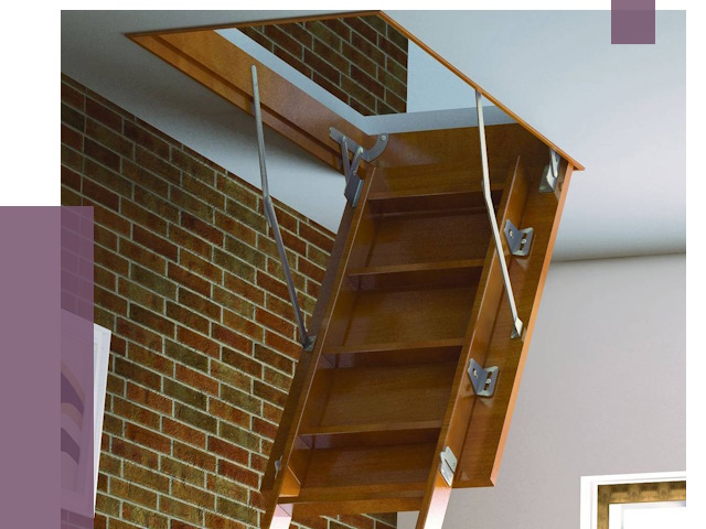 Установка чердачной лестницы в Нижнеудинске от 7781 руб. | ПРОЛЁТ-Нжк