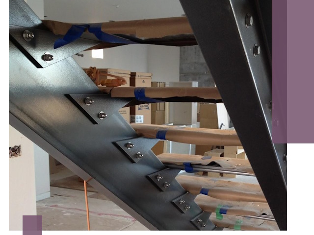 Усиление лестничных конструкций и усиление опор в Нижнеудинске