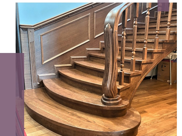 Дубовые лестницы под ключ в Нижнеудинске от 175450 руб. — ПРОЛЁТ-Нжк