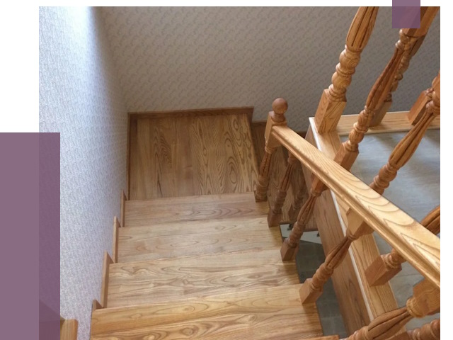 Сосновые лестницы в Нижнеудинске под ключ от 8035 руб.  | ПРОЛЁТ-Нжк