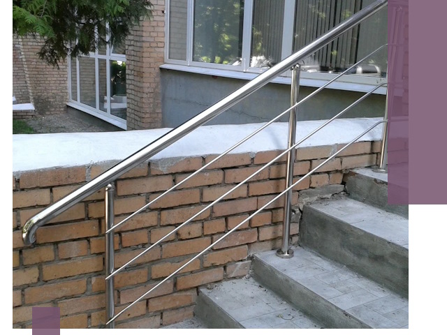 Перила из нержавеющей стали высокого качества в Нижнеудинске