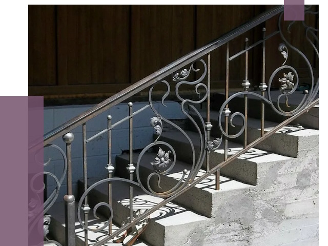 Кованые перила в Нижнеудинске от 8645 руб. под ключ — качество от ПРОЛЁТ-Нжк