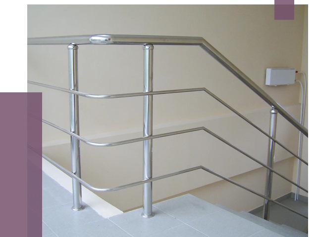 Алюминиевые перила в Нижнеудинске от 6306 руб. под ключ | ПРОЛЁТ-Нжк