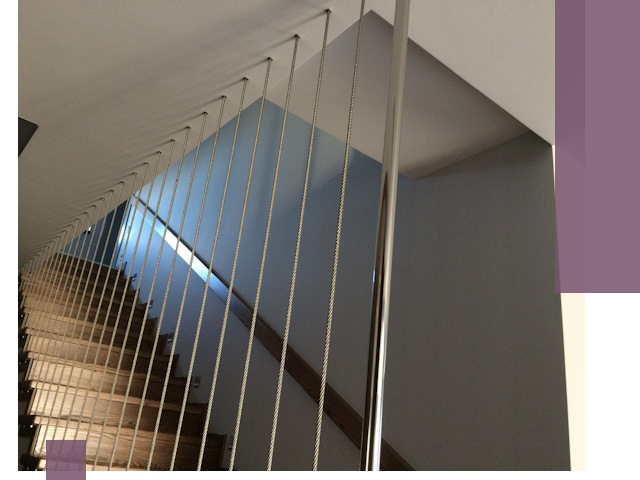 Тросовые перила под ключ в Нижнеудинске — производство и монтаж