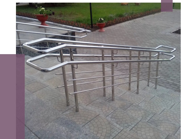 Перила для инвалидов в Нижнеудинске от 7547 руб. под ключ | ПРОЛЁТ-Нжк