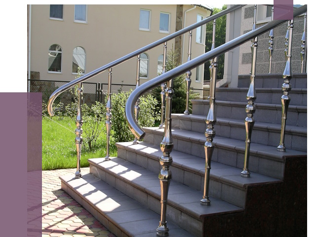 Перила для крыльца в Нижнеудинске от 10680 руб. — монтаж ПРОЛЁТ-Нжк