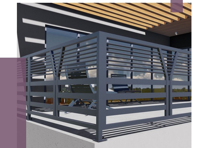 Изготовление балконных ограждений в Нижнеудинске от 10680 руб. | ПРОЛЁТ-Нжк