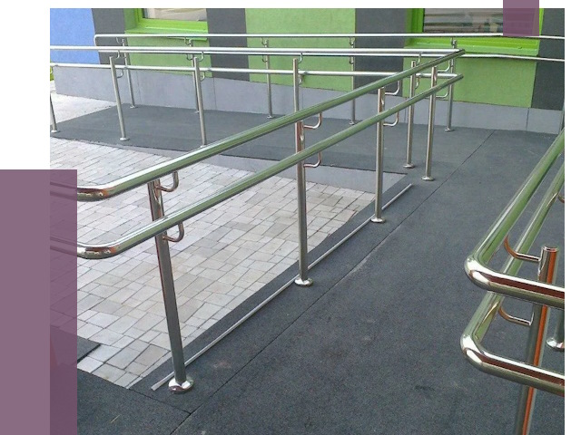 Ограждения пандусов в Нижнеудинске от 4323 руб. монтаж | ПРОЛЁТ-Нжк