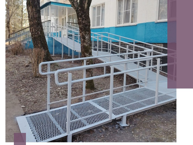 Пандусы под ключ в Нижнеудинске: изготовление, монтаж и демонтаж