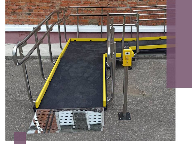 Изготовление наклонных пандусов для инвалидов в Нижнеудинске