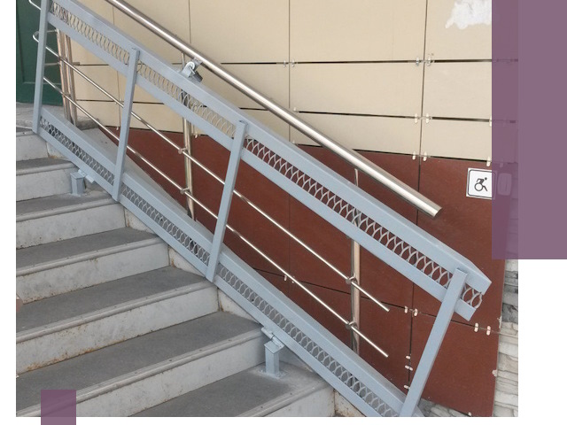 Изготовление откидных пандусов под ключ в Нижнеудинске