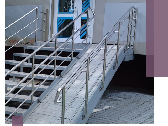 Пандус на крыльцо под ключ в Нижнеудинске: монтаж и изготовление