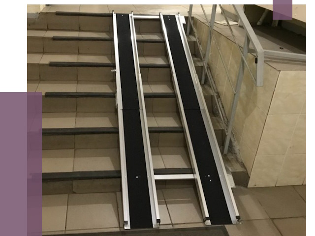 Установка пандуса в подъезд в Нижнеудинске от 7933 руб. под ключ | ПРОЛЁТ-Нжк