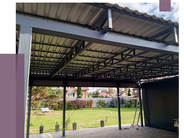 Монтаж навесов в Нижнеудинске от 7323 руб. — установка навеса | ПРОЛЁТ-Нжк