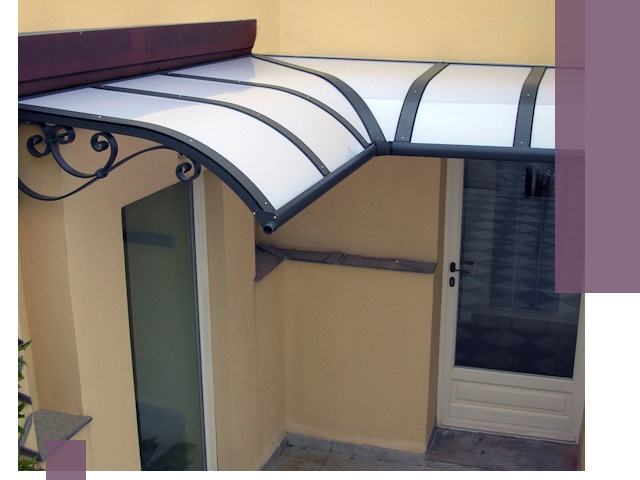 Монтаж козырьков любой сложности в Нижнеудинске под ключ