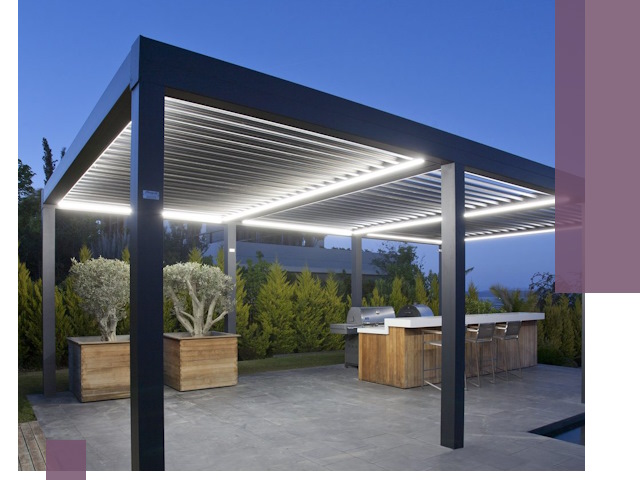 Навесы отдельно стоящие под ключ в Нижнеудинске из металла и поликарбоната