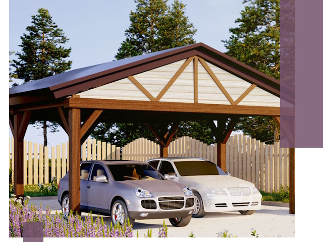 Навесы для автомобиля в Нижнеудинске — изготовление и монтаж