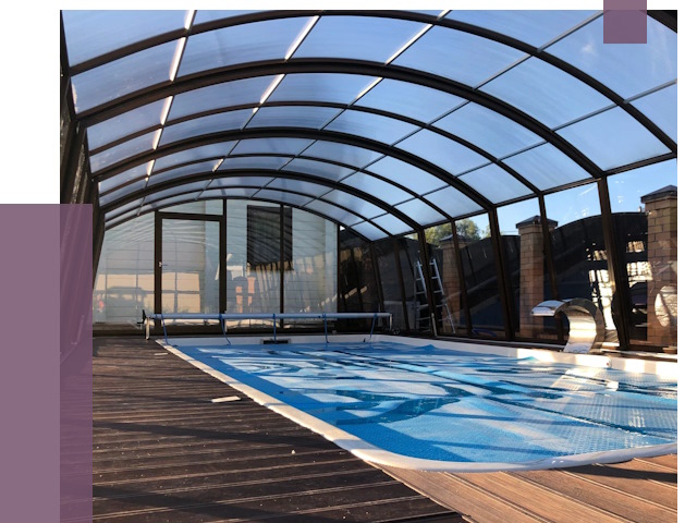 Навесы для бассейна в Нижнеудинске от 16680 руб. под ключ | ПРОЛЁТ-Нжк