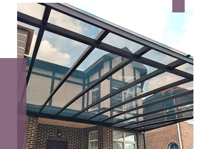 Навесы из поликарбоната в Нижнеудинске от 8564 руб. под ключ — ПРОЛЁТ-Нжк