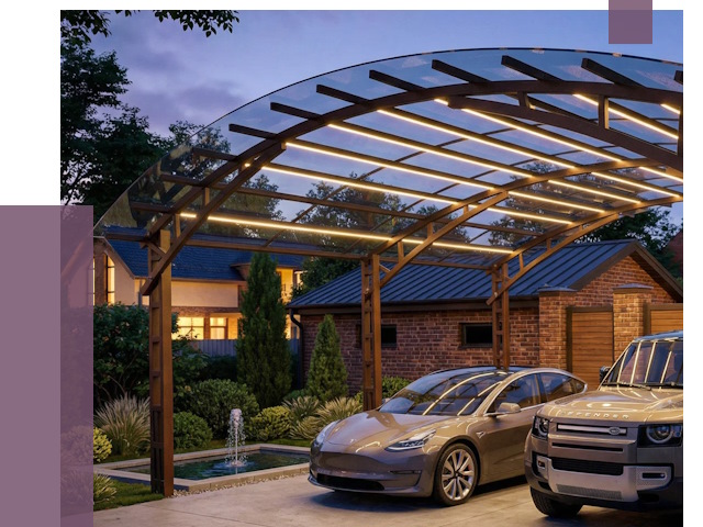 Металлические навесы в Нижнеудинске от 12612 руб. под ключ — ПРОЛЁТ-Нжк