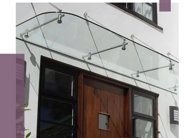 Стеклянные козырьки в Нижнеудинске от 18816 руб. | ПРОЛЁТ-Нжк