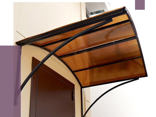 Недорогие козырьки в Нижнеудинске от 7547 руб.  | ПРОЛЁТ-Нжк