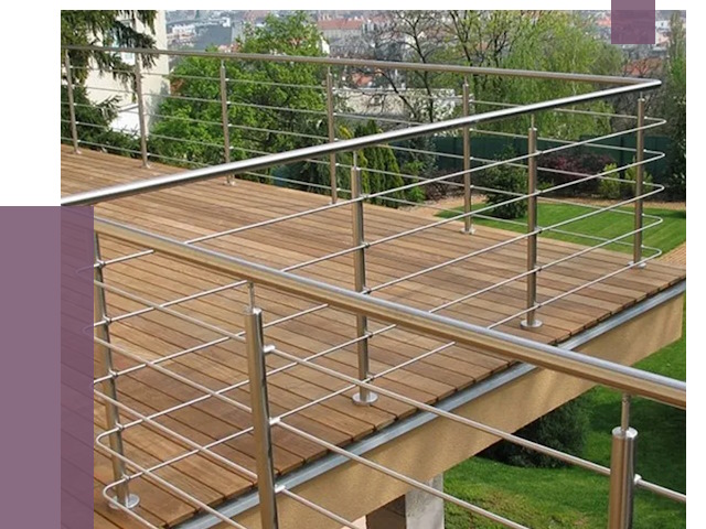 Алюминиевые парапеты в Нижнеудинске под ключ от 7730 руб. 